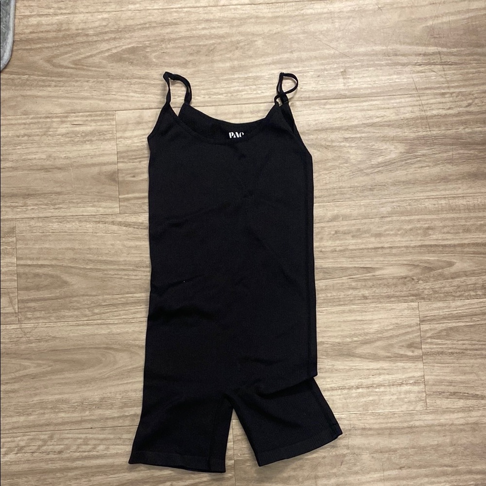 PINK Victoria's Secret Black Jumpsuit